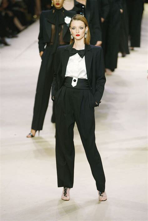 ysl lace pants|yves saint laurent suits.